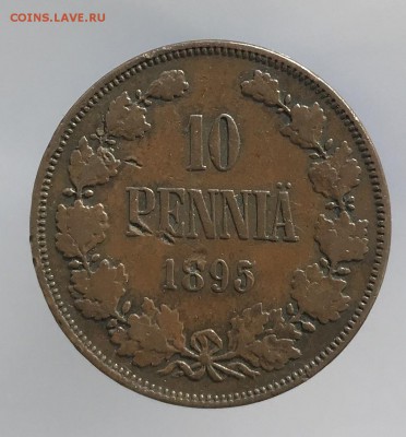 10 пенни 1895 г До 28.03.2019 22.00 по МСК - 06A01BF9-875F-431B-83D6-1D8DC7605A1F