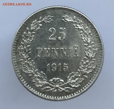 25 пенни 1915 г., unc До 28.03.2019 22.00 по МСК - 8C820428-48F0-46E5-8A54-2383B027B2A8