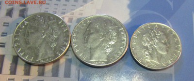 ИТАЛИЯ 50,100,100 лир 1969 -1979 гг  до 29.03 - IMG_4109.JPG