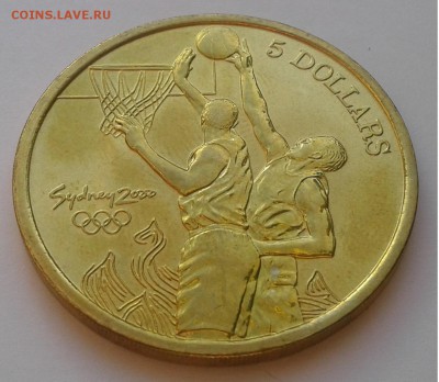 5$ Австралия олимпиада Баскетбол. 2000г. до 29.03.19г. 22:00 - 20190323_164719
