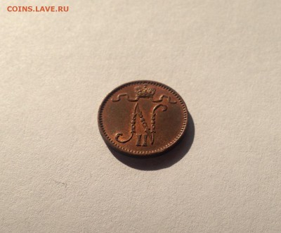 1 пенни Русская Финляндия 1914г., UNC , до 30.03.19г. - 1p14-2