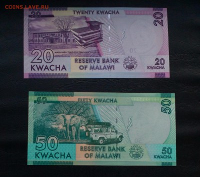 Малави 20, 50 и 100 квача UNC фикс - IMG_20180909_230528