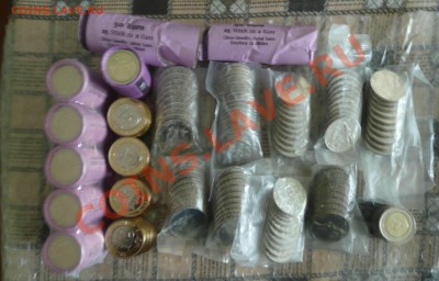 Новинки ЕВРО! Греция и Сан-Марино 2011 - 2011 06 16 Немного евро