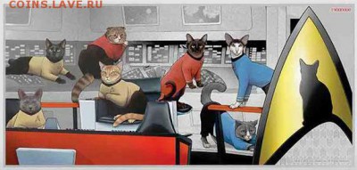 Кошки на монетах - 01