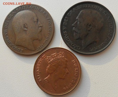 Монеты Великобритании пенни 1908,1912,1994 год - SAM_6804.JPG