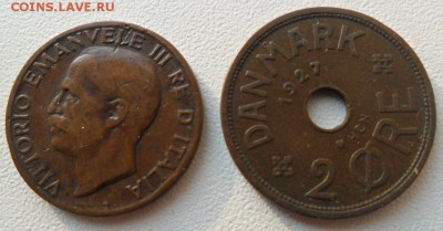 Монеты Австрии,Дании,Италии 1892,1927 год- 4 штуки - SAM_6800.JPG