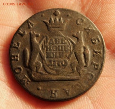 2 копСиб. 1770г.КМ.  01.04.19г. 22:00 Моск. - 2 коп Сиб;1770г.КМ 040.JPG