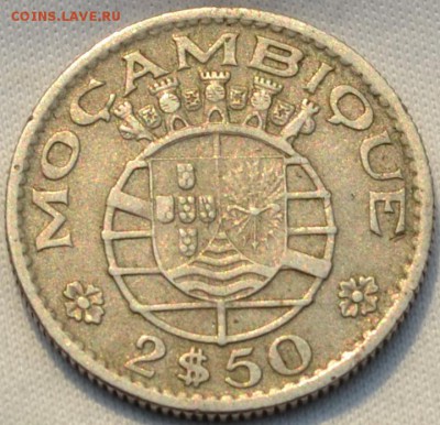 Португалия Мозамбик 2,5 эскудо 1955.28. 03.2019. в 22 - 00. - DSC_0183