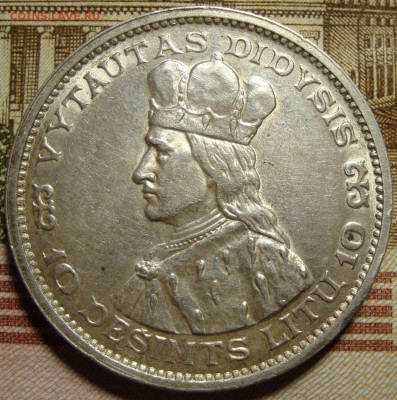 Литва 10 лит 1936 г. До 29.03. в 22.00 МСК - DSC02427.JPG