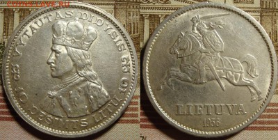 Литва 10 лит 1936 г. До 29.03. в 22.00 МСК - ББ