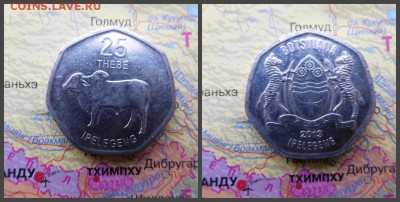 Ботсвана 25 тхебе, 2013 - 5