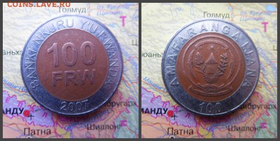 Руанда 100 франков, 2007 - 8