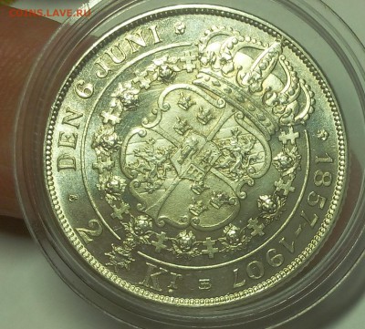 2 КРОНЫ 1907г Швеция (золотая свадьба) UNC до 27.03.19 - IMG_20100115_053850.JPG