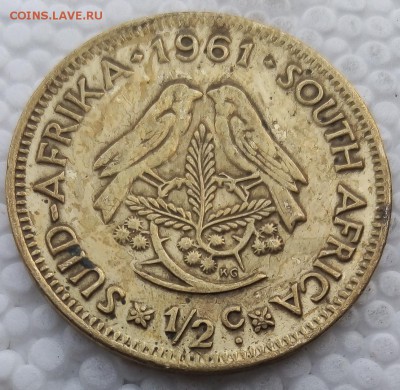 2 цента 1961 до 31.03.19 - 2