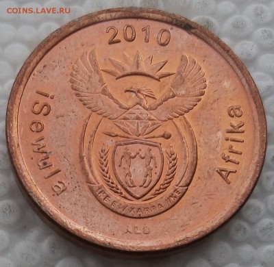 ЮАР 5 центов 2010 до 31.03.19 - 8