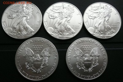 1 доллар США 2012г. Шагающая свобода 1 унция Ag - 1550 - 1.JPG