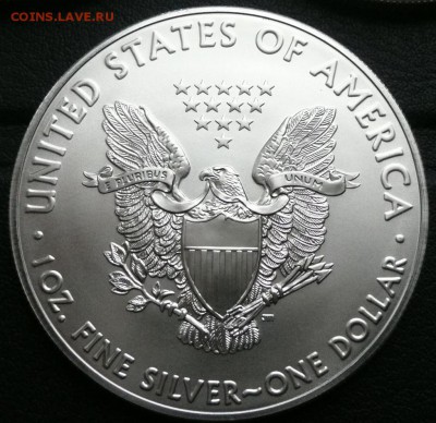 1 доллар США 2019г. Шагающая свобода 1 унция Ag - 1600 - 4.JPG