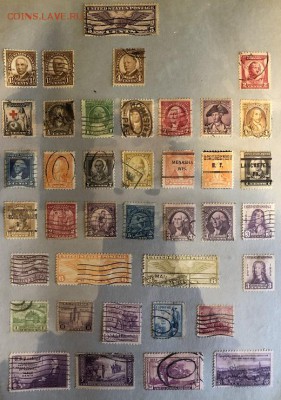 Марки США. Оценка подборки. - 50108953-100E-4628-A652-A73F84052B34