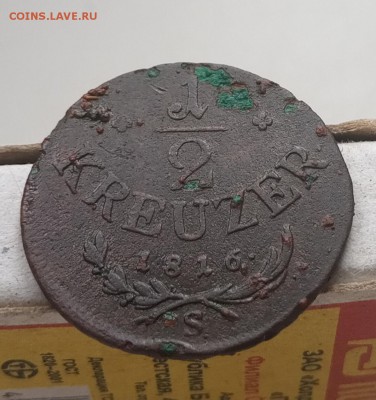 2 крейцера S (1816 г.) - Изображение 003