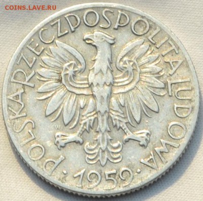 Польша 5 злотых 1959. 30. 03. 2019. в 22 - 00. - DSC_0194