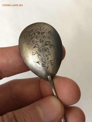 ЧАЙНАЯ СЕРЕБРЯНАЯ ЛОЖКА 875 ПРОБЫ 18 ГРАММ - 118228413 (3)