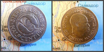 Сьерра-Леоне ½ цента, 1964 - 11