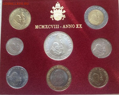 Ватикан набор 1998г, до 04.04.19г - FullSizeRender (8)