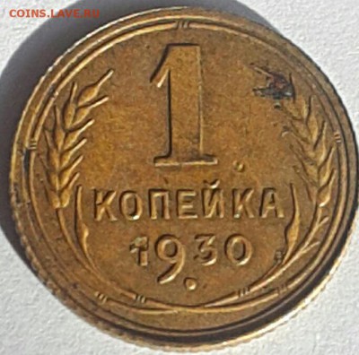 1 копейка 1930 односторонний чекан - 2019-03-29 13.46.15