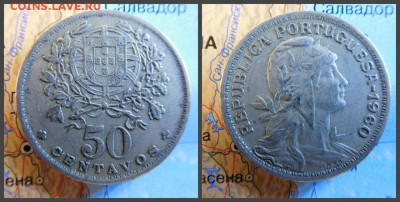 Португалия 50 сентаво, 1960 - 1