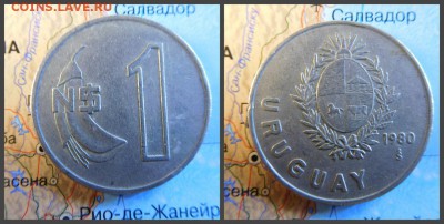 Уругвай 1 новый песо, 1980 - 9