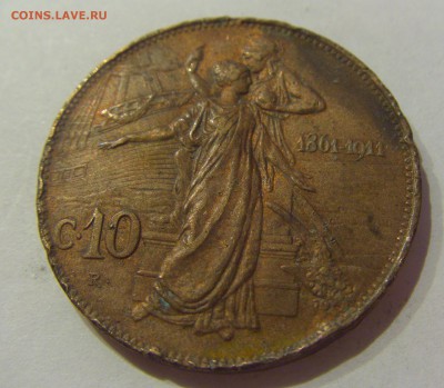 10 чентезимо 1911 50 лет Королевству Италия 05.04.19 22:00 М - CIMG6936.JPG