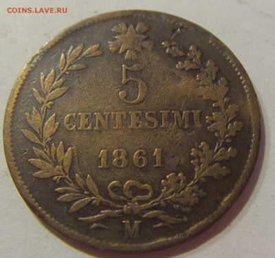 5 чентезимо 1861 Италия №1 05.04.2019 22:00 МСК - CIMG6988.JPG