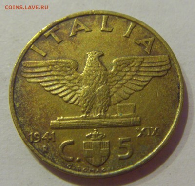 5 чентезимо 1941 Италия №1 05.04.2019 22:00 МСК - CIMG7008.JPG