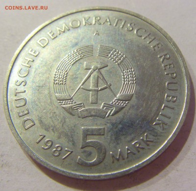 5 марок 1987 Александрплац ГДР №1 05.04.2019 22:00 МСК - CIMG7241.JPG