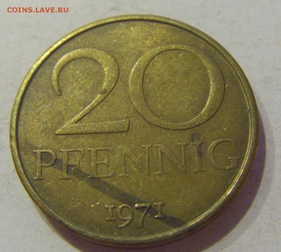 20 пфеннигов 1971 ГДР №1 05.04.2019 22:00 МСК - CIMG7269.JPG