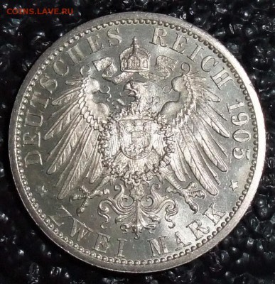 Шварцбург-Зондерхаузен. 2 марки 1905. Оценка. - SCHW-1905b.JPG