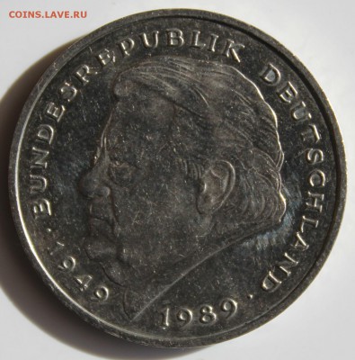 С РУБ.ФРГ 2 марк 1994г."D" ФРАНЦ ЙОЗЕФ ШТРАУС  до 6.04 в 22 - IMG_7015.JPG