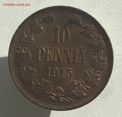 10 пенни 1915 г au-unc До 4.04.2019 22.00 по МСК - 3301170E-FC2A-4C86-A6EB-18CBE2CA155B