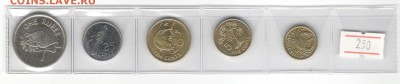 Набор Сейшельских островов, 5 монет разных номиналов - Сейшелы 1