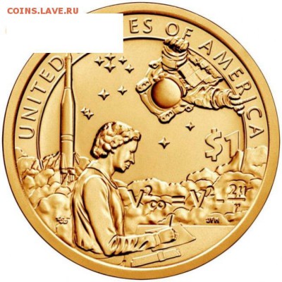 1 доллар — «Изобретения Америки» ("American Innovation") - ssha-2019-1-dollar-sakagaveya-indeytsy-v-kosmose-12-p-1-650x650