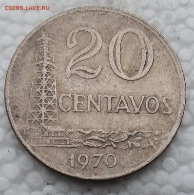 Бразилия 20 сентаво 1970 до 04.04.19 - 9