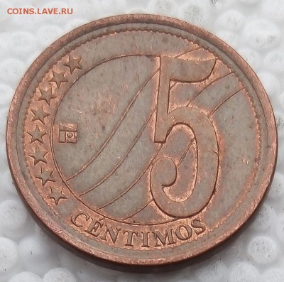 Венесуэла 5 сентимо 2007 до 04.04.19 - 39