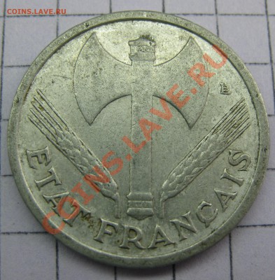 Франция 1 франк  1943       до             21.06 в 23:00 мск - IMG_1773.JPG