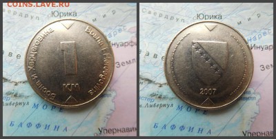 Босния и Герцеговина 1 марка, 2007 - 1