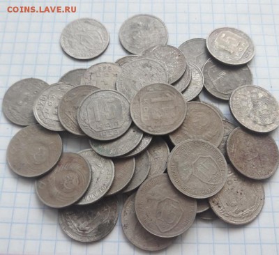 15 копеек никель с 1931 г. По 1957 г. 43 шт - Screenshot_20190331-160830