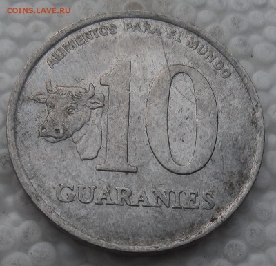Парагвай 10 гуарани 1988 до 06.04.19 - 49