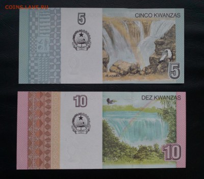 Ангола 5, 10 и 50 кванза 2012 UNC Фикс до 5.04 22:10 - IMG_20180909_230054
