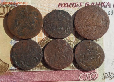Лот копеек и деньги 1758-66 гг.(6 шт.),до 08.04.19 22.00 мск - 2.JPG