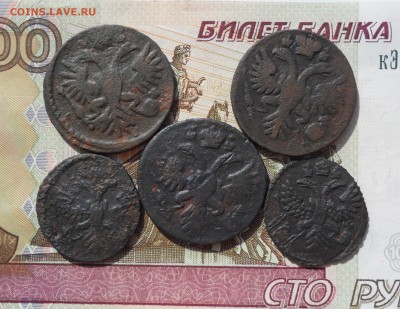 Деньга и полушки 1730-31(перечеканы),до 08.04.19 в 22.00 мск - 3.JPG