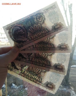корень 1000 рублей 1991-1992 года (100 шт)  до 08.04.2019г - 1